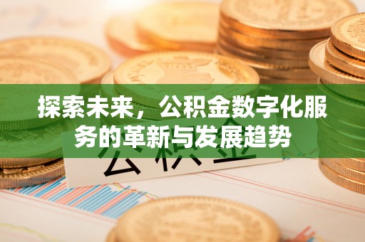 南城探索未来，公积金数字化服务的革新与发展趋势
