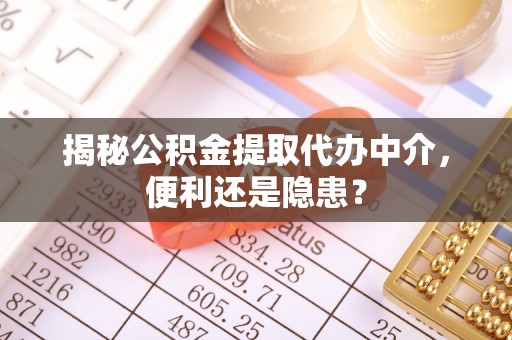 白水揭秘公积金提取代办中介，便利还是隐患？