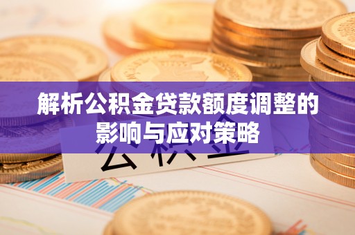 南丰解析公积金贷款额度调整的影响与应对策略