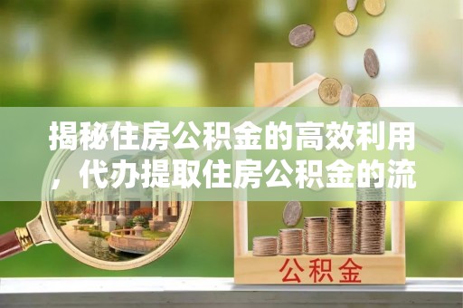 三地门揭秘住房公积金的高效利用，代办提取住房公积金的流程与技巧