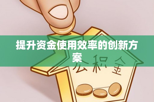 成华提升资金使用效率的创新方案