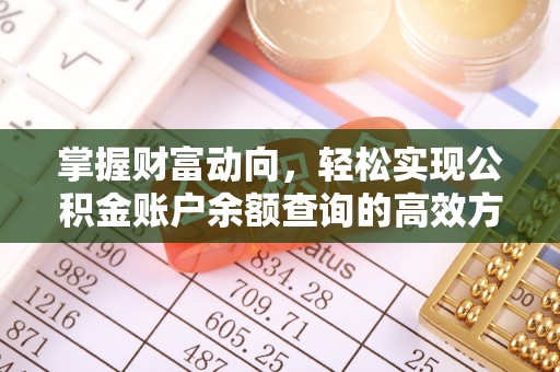 柘荣掌握财富动向，轻松实现公积金账户余额查询的高效方式