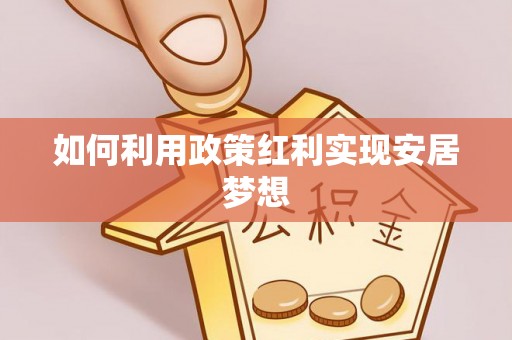 南谯如何利用政策红利实现安居梦想